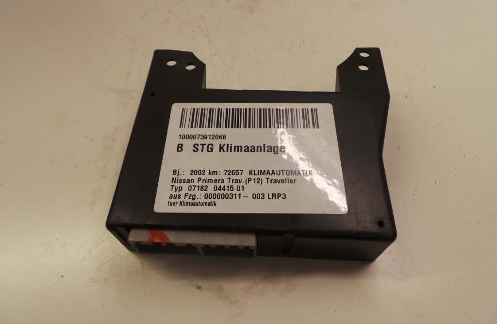 Nissan Primera P12 Traveler Bj.02 Steuerger&auml;t Klimaanlage ED01034710